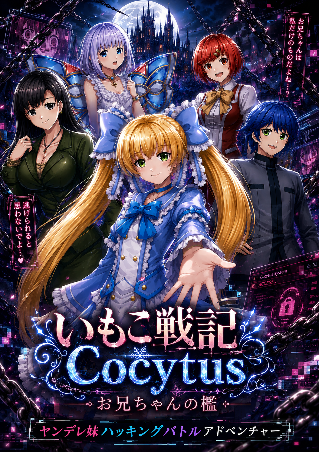 いもこ戦記 Cocytus お兄ちゃんの檻 キービジュアル